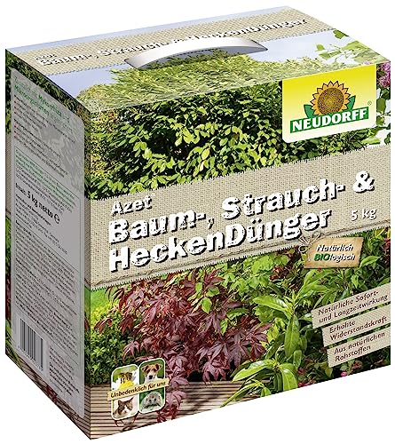 Neudorff Azet Baum-, Strauch- und HeckenDünger – Bio Langzeitdünger für...